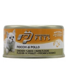 Professional Pet per Gatto con Fiocchi di Pollo da 70 gr