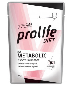 Prolife Metabolic Weight Reduction per Gatto in Busta da 85 gr