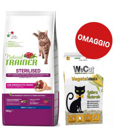 Trainer Natural per Gatto Adult Sterilised con Prosciutto Crudo da 10 Kg 2