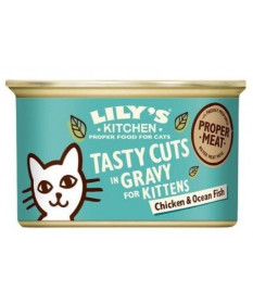 Lily's Kitchen Tasty Cuts in Salsa per Kitten con Pollo e Pesce Oceanico da 85 gr