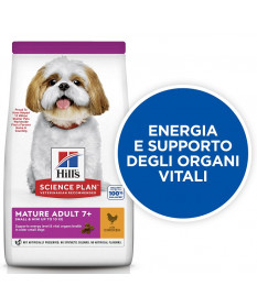 Hill's Science Plan Canine Small & Miniature Mature Adult 7+ da 1,5 Kg