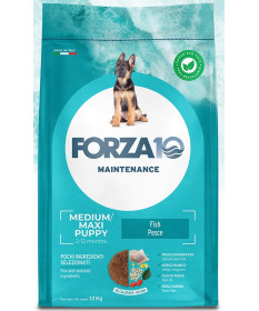 Forza10 per Cane Puppy Junior Medium/Large al Pesce da 12,5 kg