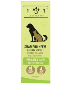 101 Love for Pet Shampoo Pulci e Zecche per cani e gatti
