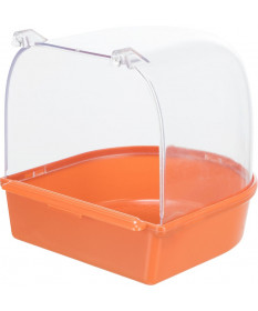 Trixie Bagnetto coperto, semicircolare per canarini, cocoriti 
