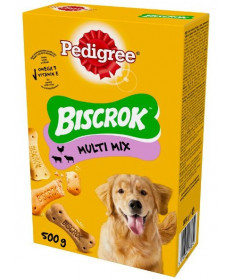 Pedigree Biscrock Snack per Cane con Pollo Angello Manzo da 500 gr