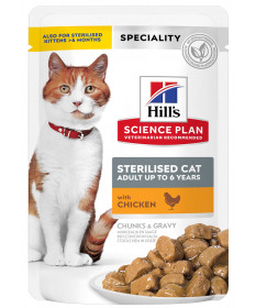 Hill's Science Plan Gatto umido Sterilised Young Adult