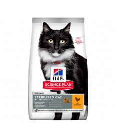 Hill's Science Plan per Gatto Mature Adult Sterilised con Pollo da 1,5 Kg