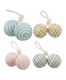 Trxie 2 palline con corda  e campanellino