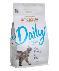 Almo Nature Daily per Gatti Sterilizzati con Tonno da 1,2 Kg