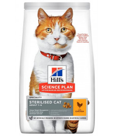 Hill's Science Plan Gatto Adult Sterilised con Pollo da 1,5 Kg
