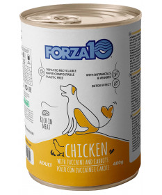 Forza10 Maintenance per cani Adult al Pollo con Zucchine e Carote da 400 gr 