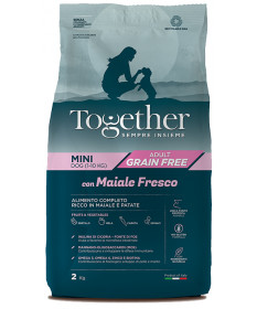 Together per Cani Adult Mini Grain Free con Maiale da 7 Kg 