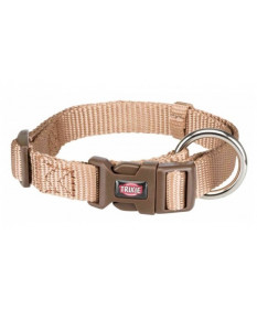 Trixie Collare Premium S-M 30-45cm/15mm per Cani Beige