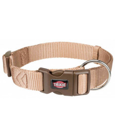 Trixie Collare Premium L-XL 40-65cm/25mm per Cani Beige