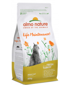 Almo Nature Holistic per Gatto Adult con Tacchino e Riso da 400gr