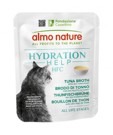 Almo Hydration Help per Gatti al Brodo di Tonno con Filetto di Tonno bst da 50 gr