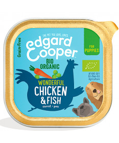 Edgard&Cooper Bio Grain Free con Pollo e Pesce per Cuccioli da 100 gr