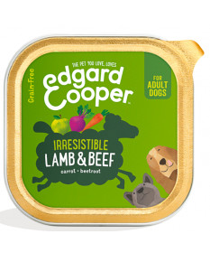Edgard&Cooper Grain Free con Agnello e Manzo per Cani Adult da 150 gr