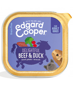 Edgard&Cooper Grain Free con Manzo e Anatra per Cani Adult da 150 gr
