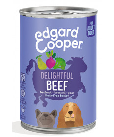 Edgard&Cooper Grain Free Adult con Manzo per Cani da 400 gr