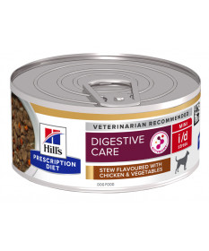 Hill's Prescription Diet I/D Digestive Care Stress Mini Spezzatino con Pollo e Verdure per Cani da 82 gr