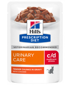 Hill's C/D Urinary Stress per Gatto con Pollo da 85g