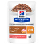 Hill's Prescription Diet k/d Kidney Care per Gatto con Salmone da 85g