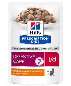 Hill's Prescription Diet i/d Digestive Care per Gatto con Pollo da 85g