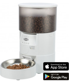 Trixie Distributore automatico di cibo TX-S Smart 3.0L per Cani e Gatti