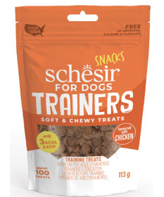 Schesir Trainers Snack per Cani al Pollo da 113 gr