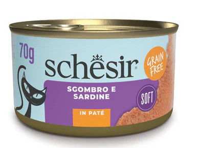 Schesir patè di sgombro e sardine da 70 gr