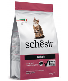 Schesir gatto Monoprotein Mantenimento con Prosciutto