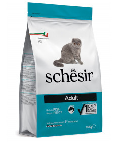 Schesir gatto Monoprotein Mantenimento con Pesce