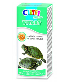 Cliffi Vitart Multi Vitaminico per Tartarughe Ornamentali da 25 gr