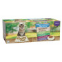 Stuzzy Multipack di Bocconcini per Gatti Sterilizzati con Vitello, Tacchino, Coniglio, Oca e Anatra da 48 bst x 85 gr