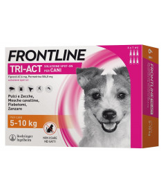 Frontline tri-act Cani 5-10 kg 6 pipette