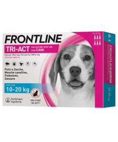 Frontline tri-act Cani 10-20 kg 6 pipette