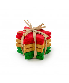 LeoPet Biscotti a forma di stella colori assortiti 6 pezzi
