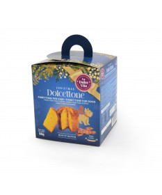 LeoPet Dolcettone Panettone per cani gusto Bacon 80gr