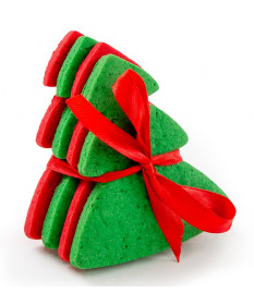 LeoPet Biscotto a forma di Albero di Natale 4pz