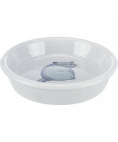 Trixie Ciotola in ceramica per gatti Grigia 0,25 l/ø 13 cm