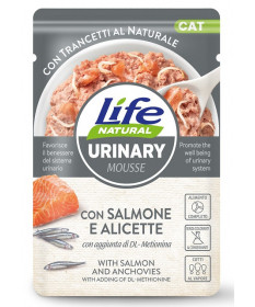 Life Natural Urinary Mousse per Gatti con Salmone e Alicette bst da 70 gr