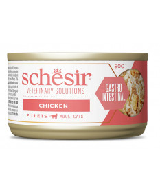 Schesir Veterinary Solutions Gastro Intestinal per Gatti Filetti di Pollo da 80 gr