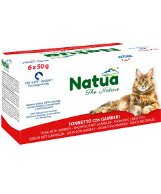Natua in Jelly per Gatti al Tonnetto con Gamberi 6x50gr