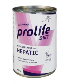 Prolife Hepatic cane umido da 400gr