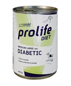 Prolife Diabetic cane umido da 400gr