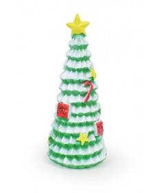 LeoPet Gioco in vinile Albero di Natale pe cani 14 cm