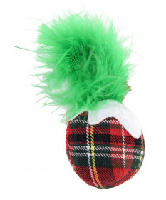 LeoPet Palla in tartan per gatti 13 cm