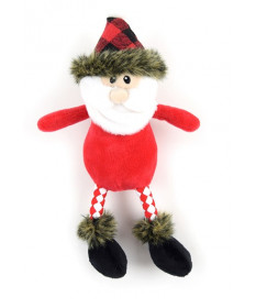 LeoPet Babbo Natale in peluche per cani 26 cm 