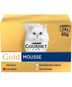 Gourmet Gold Mousse confezione MultiPack da 24x85g